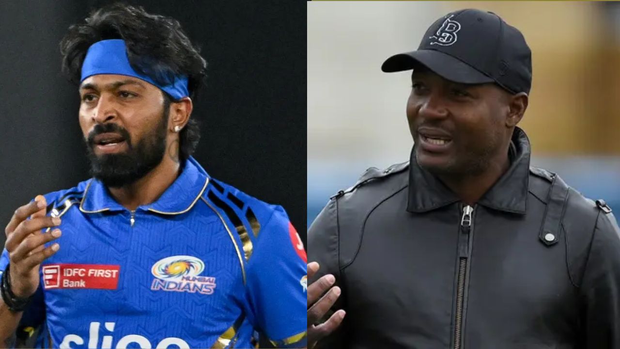 Hardik Pandya and Brian Lara