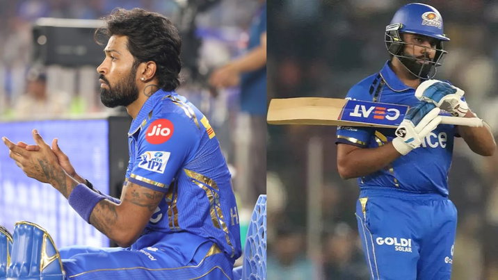 Hardik Pandya and Rohit Sharma