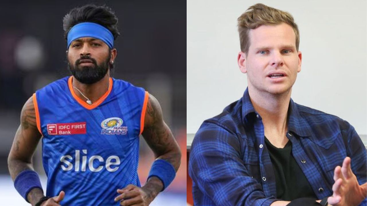 Hardik Pandya and Steve Smith