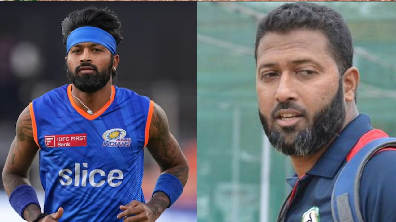 Hardik Pandya and Wasim Jaffer