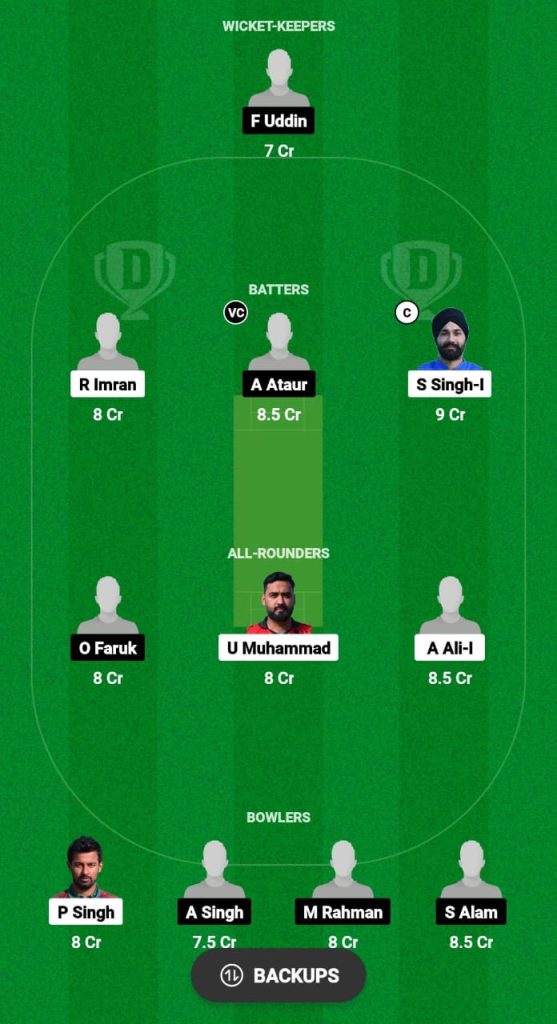 PNJ vs TTP Dream11 Prediction Fantasy Cricket Tips Dream11 Team ECS Portugal T10 2024