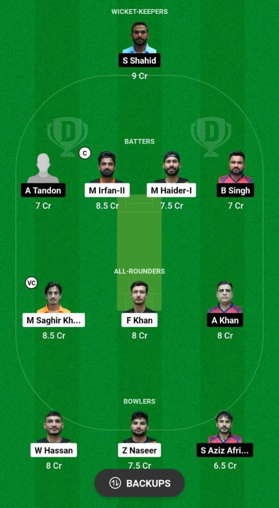 SVD vs AZ Dream11 Prediction Fantasy Cricket Tips Dream11 Team Sharjah Ramadan T20 