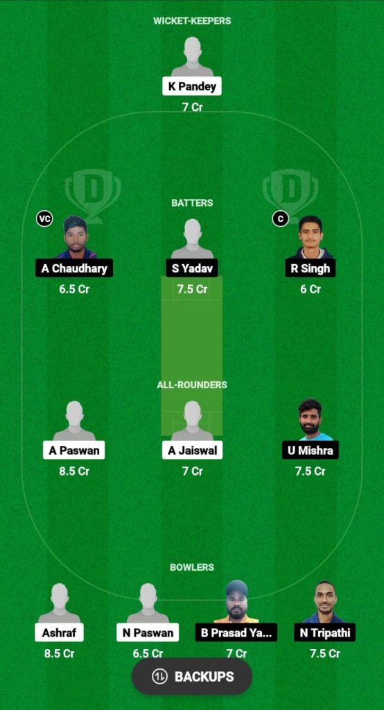 SKC vs LKC Dream11 Prediction Fantasy Cricket Tips Dream11 Team East UP T20 Club Championship 2024
