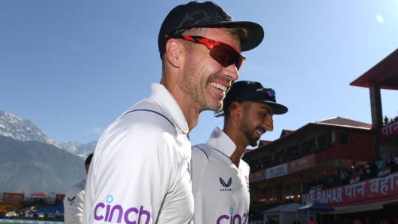 James Anderson and Shoaib Bashir