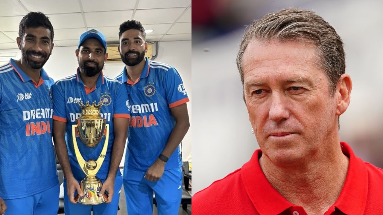 Jasprit Bumrah Mohammed Shami Mohammed Siraj Glenn McGrath