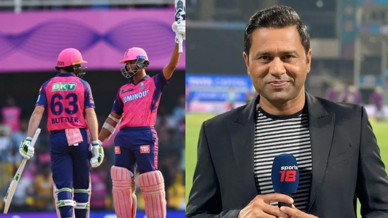 Jos Buttler, Yashasvi Jaiswal and Aakash Chopra