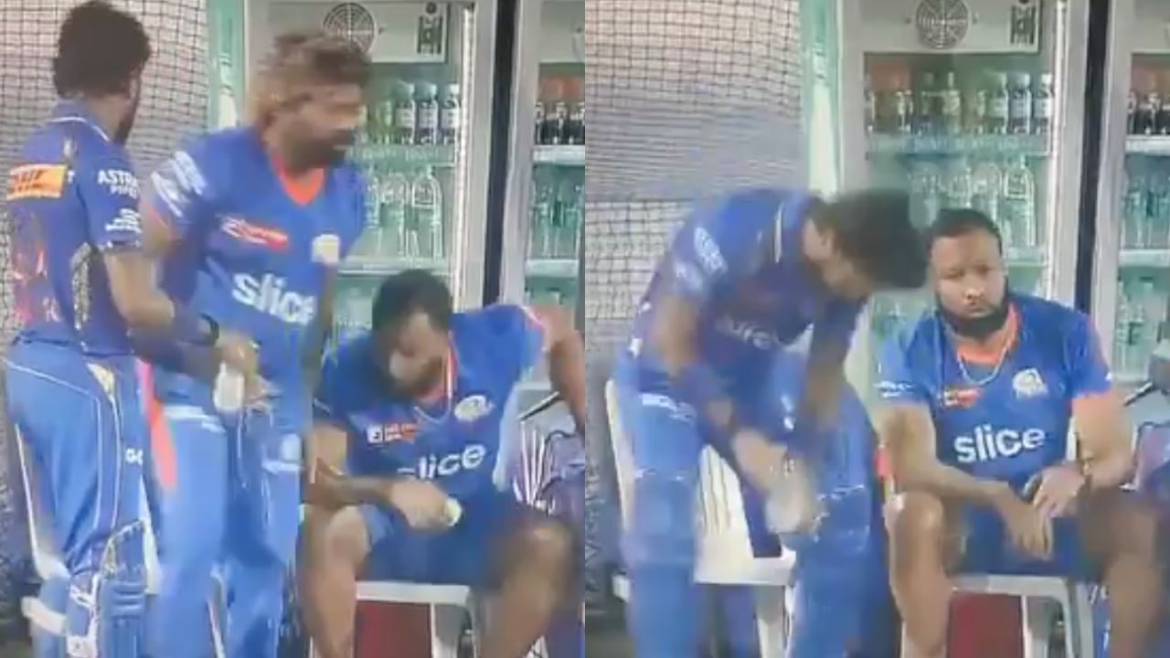 Lasith Malinga Hardik Pandya Kieron Pollard