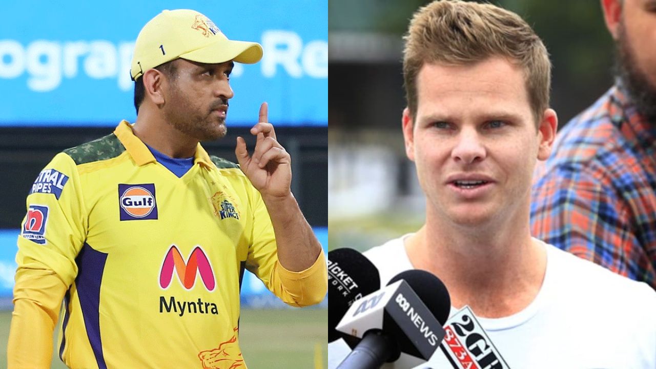 MS Dhoni Steve Smith