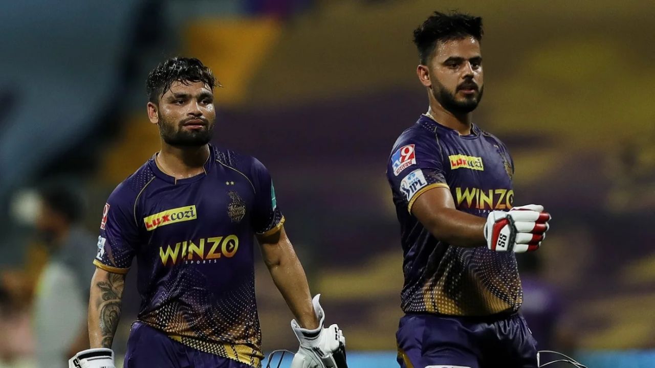 Nitish Rana Rinku Singh KKR