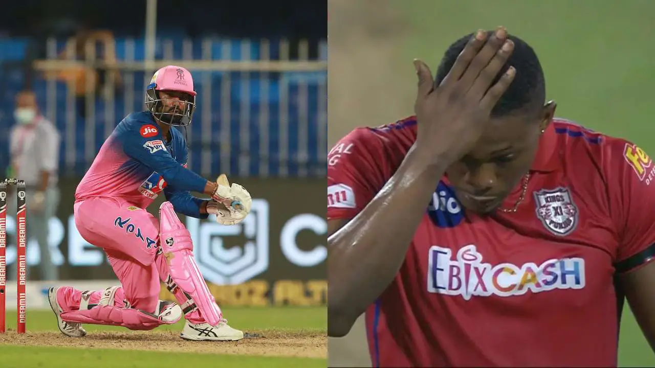 Watch: Rajasthan Royals support staff relieve Rahul Tewatia's match-winning knock from IPL 2020 against Punjab Kings