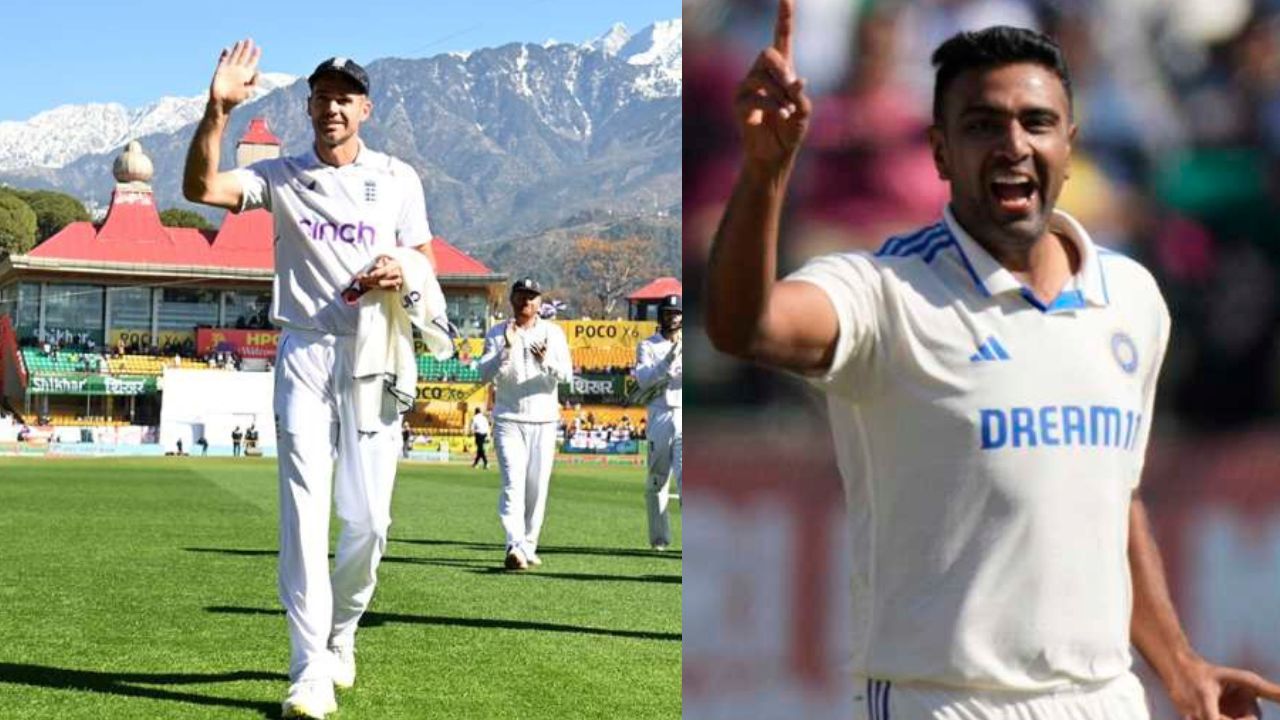 Ravichandran Ashwin, James Anderson