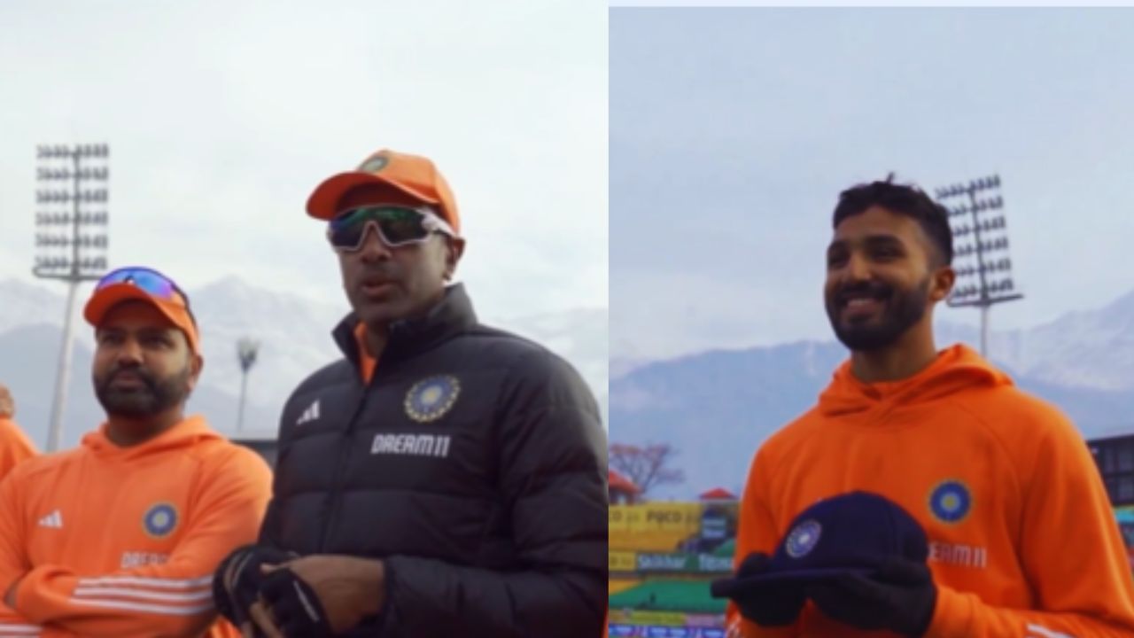 Rohit Sharma, Ravi Ashwin and Devdutt Padikkal