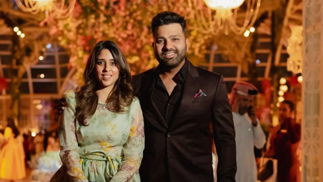 Rohit Sharma Ritika Sajdeh