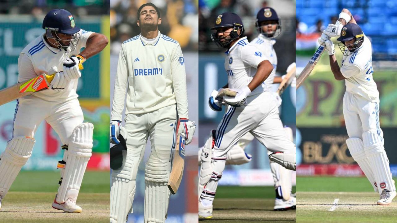 IND vs ENG, India, Rohit Sharma, Shubman Gill, Yashasvi Jaiswal, Sarfaraz Khan, Devdutt Padikkal