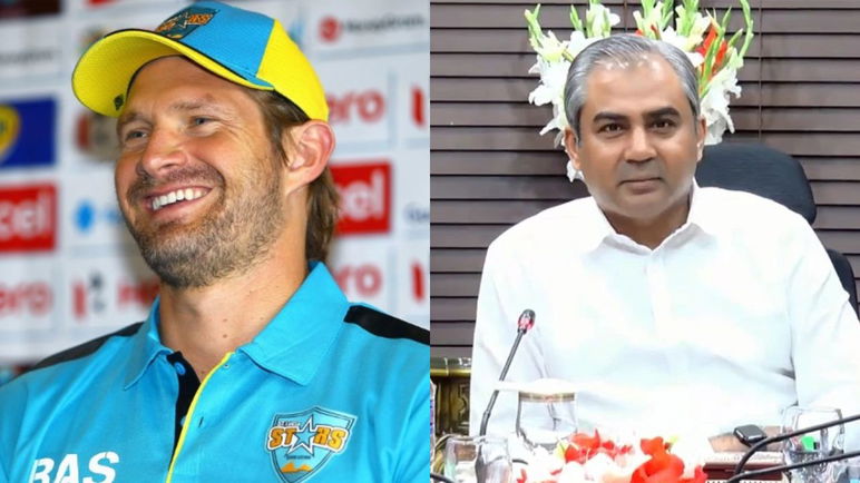 Shane Watson Mohsin Naqvi, Pakistan Cricket Board