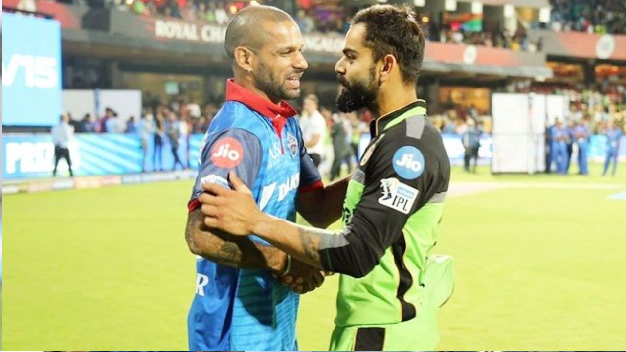 Shikhar Dhawan and Virat Kohli