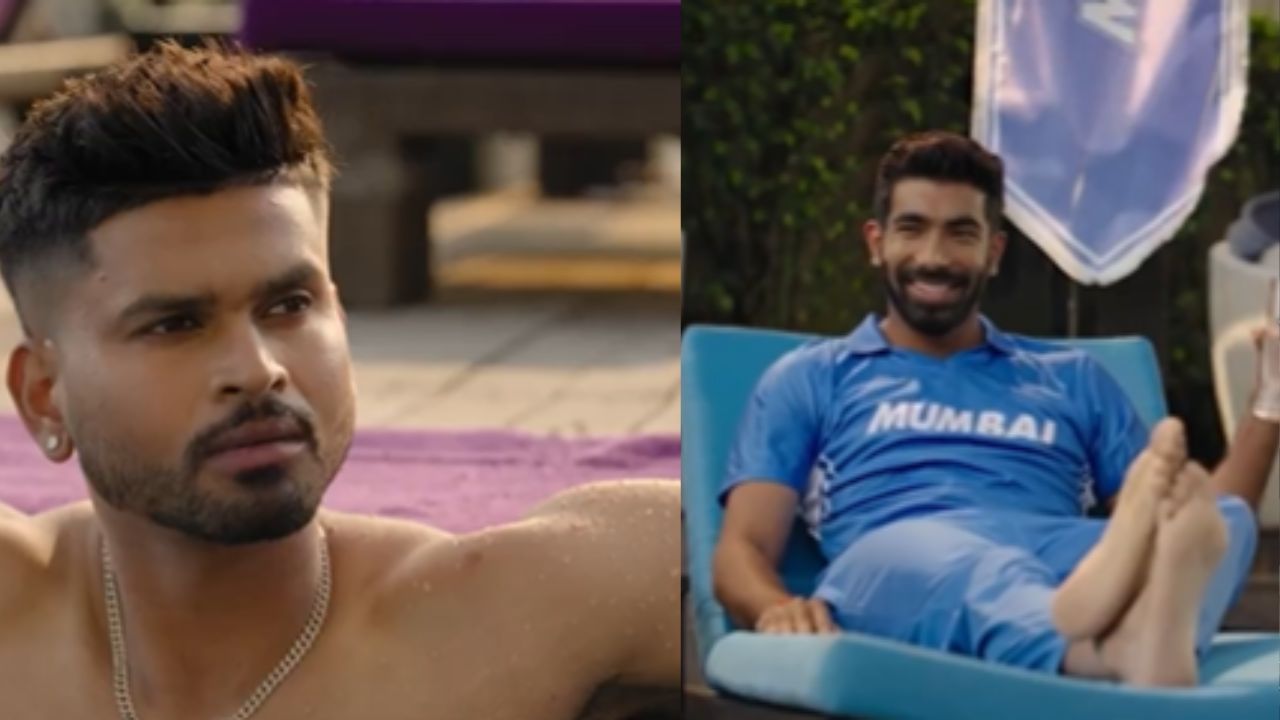 Shreyas Iyer and Jasprit Bumrah