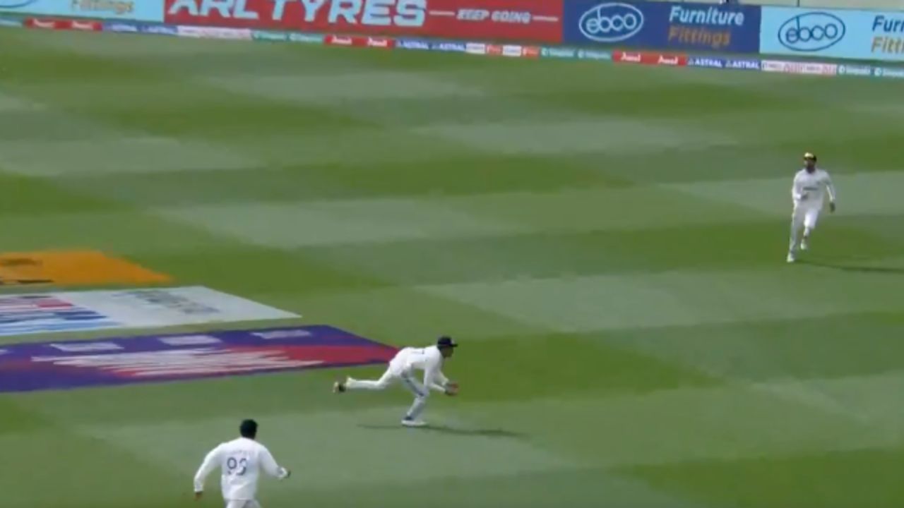 Watch: Shubman Gill Takes A Stunning Diving Catch Running Backwards To ...