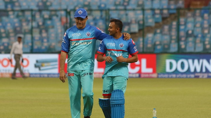 Sourav Ganguly and Prithvi Shaw