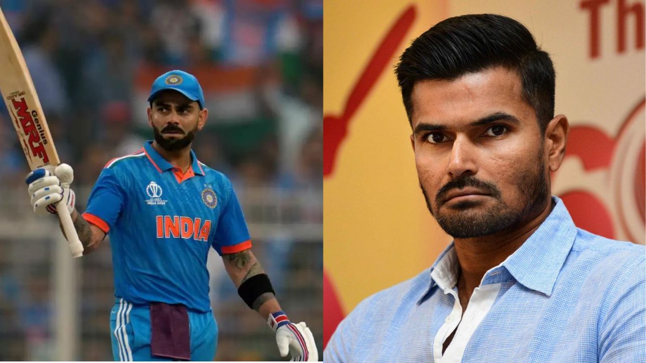 Subramaniam Badrinath and Virat Kohli