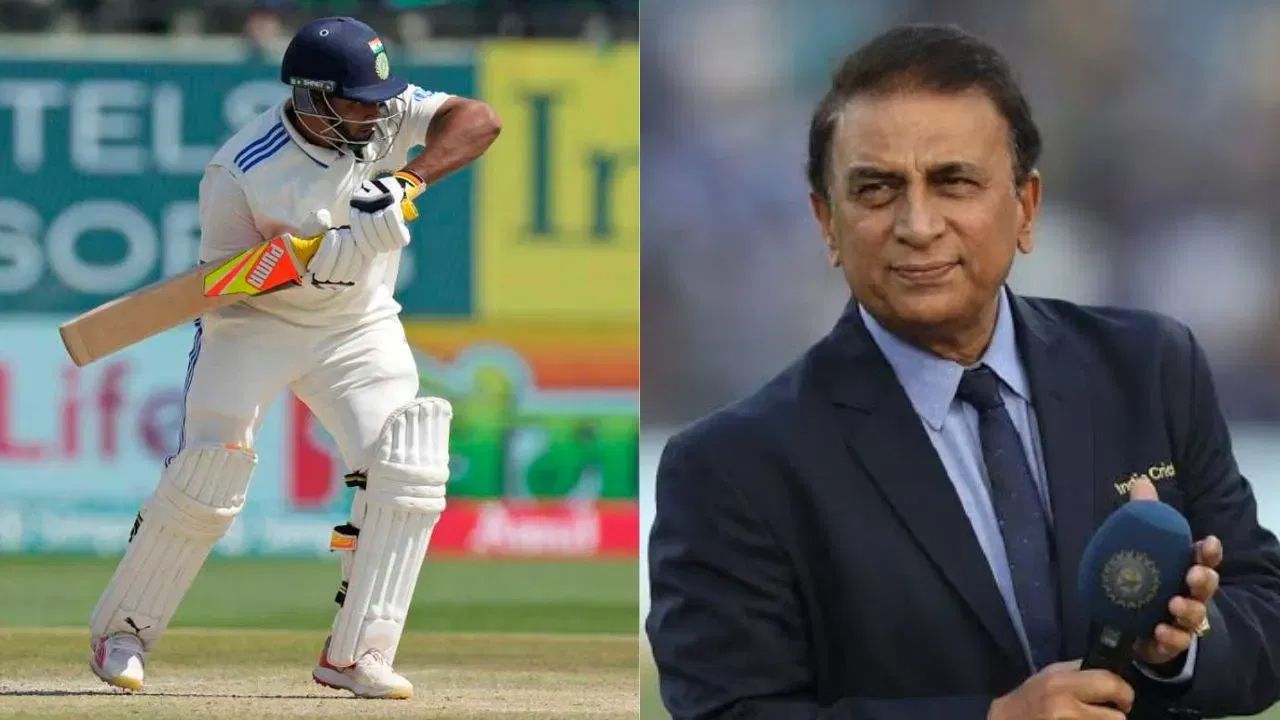 Sunil Gavaskar, Sarfaraz Khan