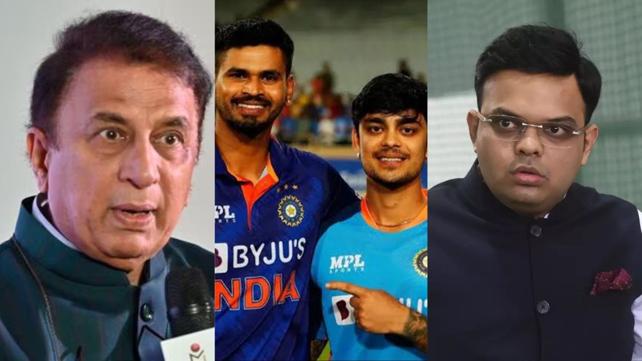 Sunil Gavaskar Shreyas Iyer Ishan Kishan Jay Shah