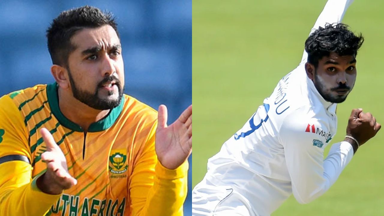 Tabraiz Shamsi Wanindu Hasaranga