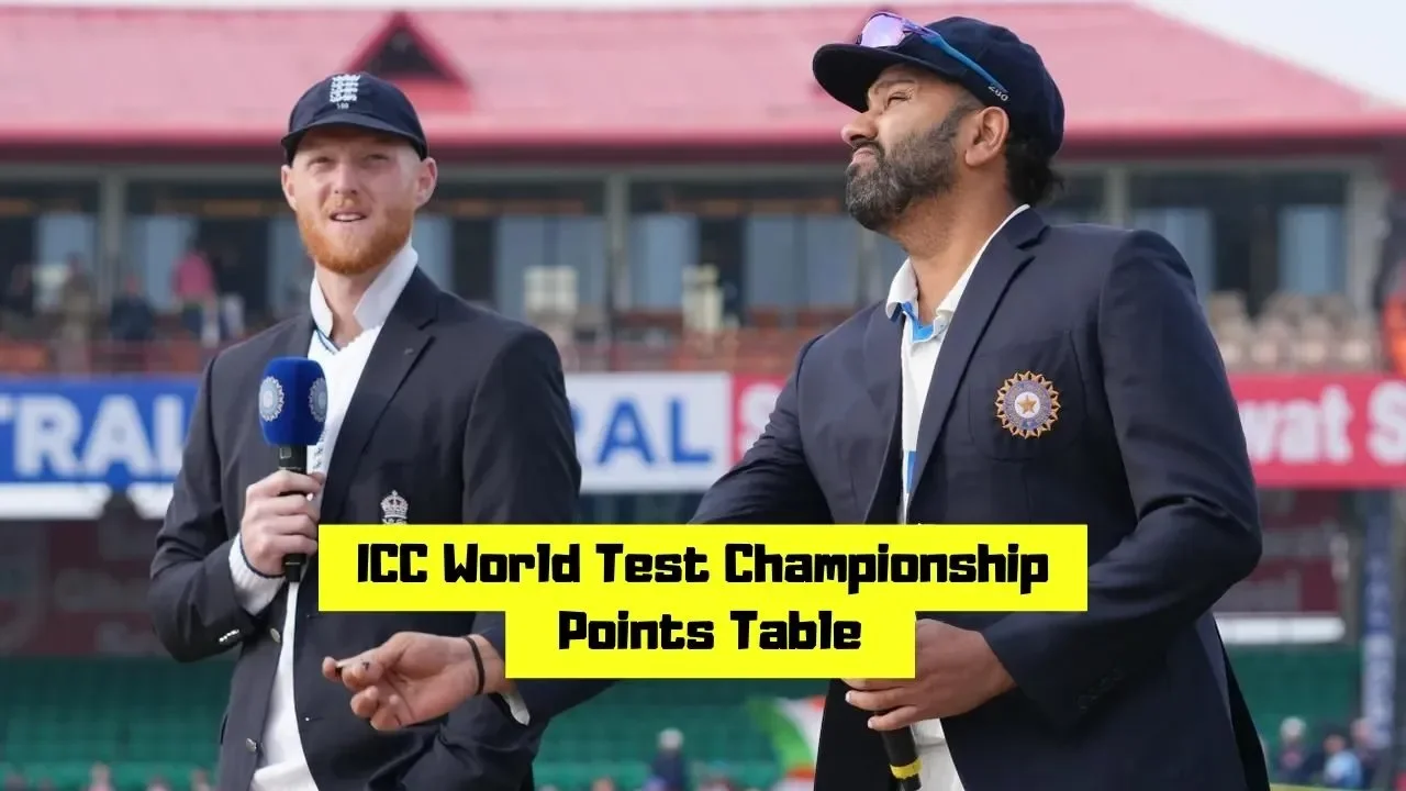 Updated ICC World Test Championship Points Table After IND vs ENG 5th Test, India vs England