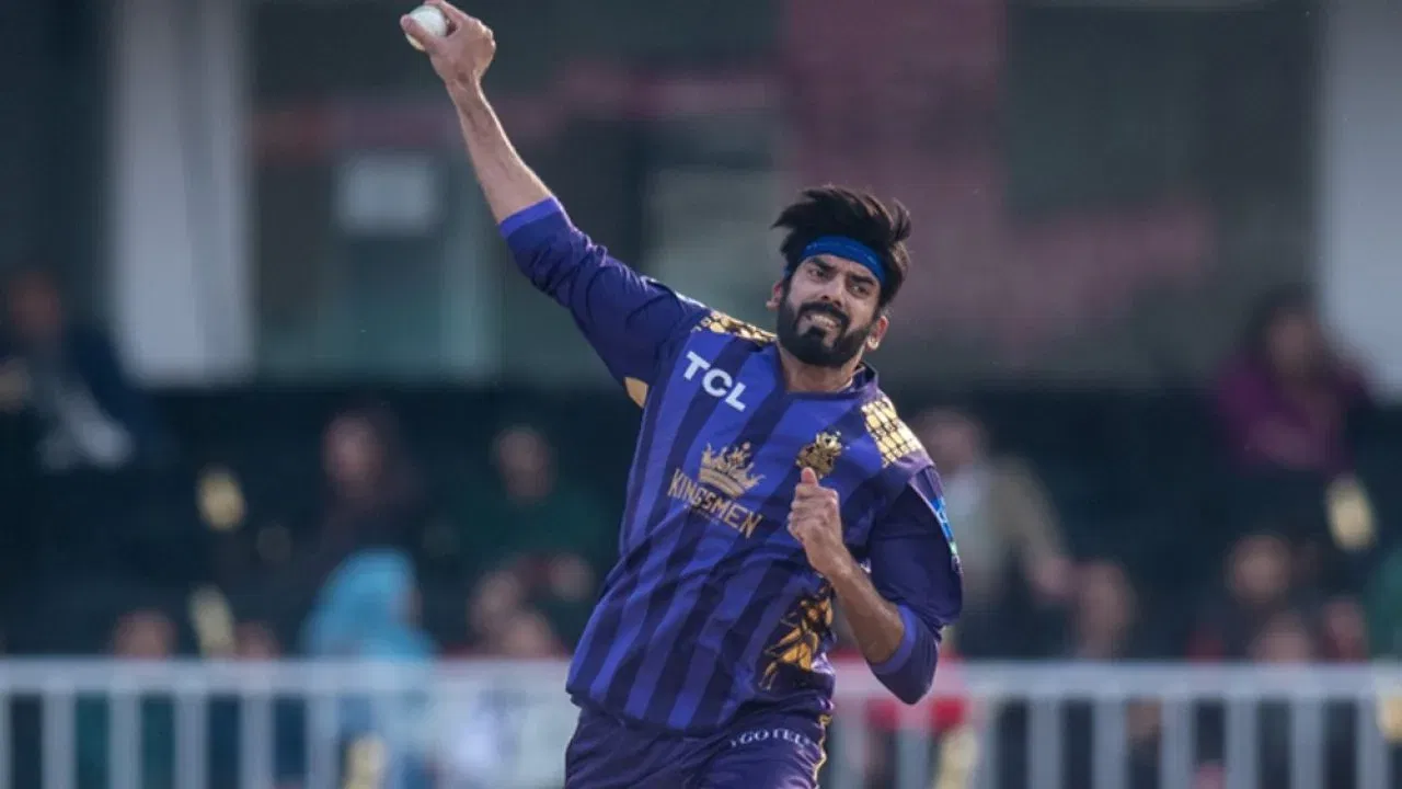 Quetta Gladiators spinner Usman Tariq reported of suspect bowling action