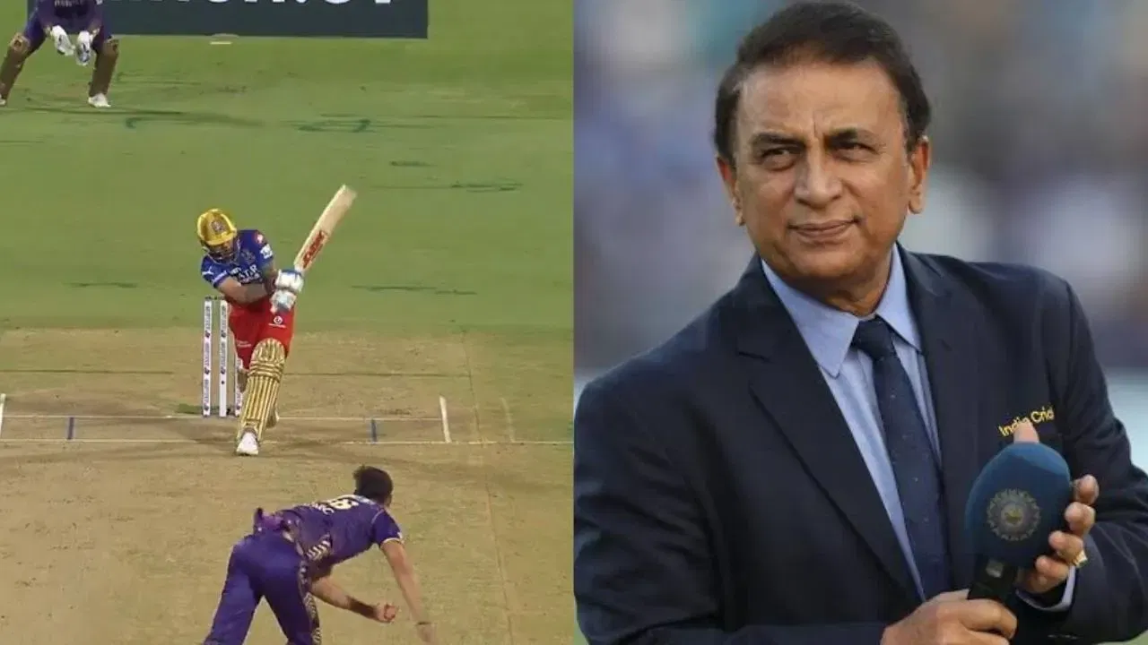 Watch: Virat Kohli's sensational flick to Mitchell Starc makes Sunil Gavaskar go gaga in the commentary box