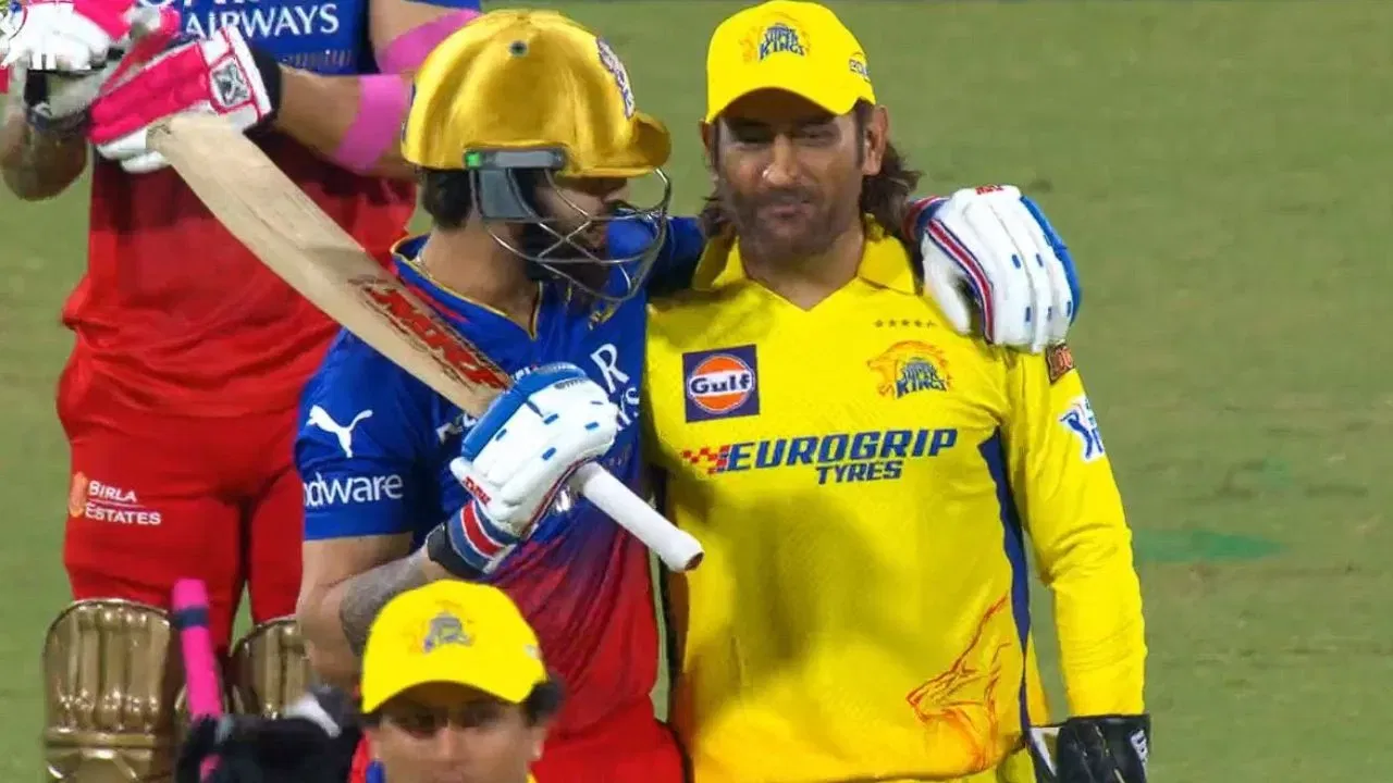 Watch: Virat Kohli, MS Dhoni share a beautiful 'Mahirat' moment in IPL ...