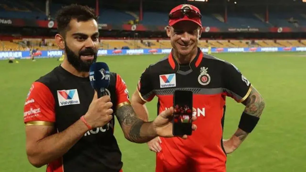 Virat Kohli and Dale Steyn