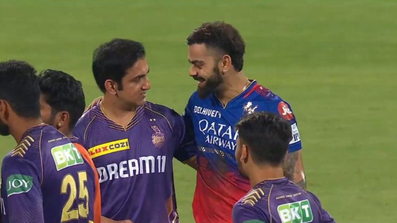 Virat Kohli and Gautam Gambhir