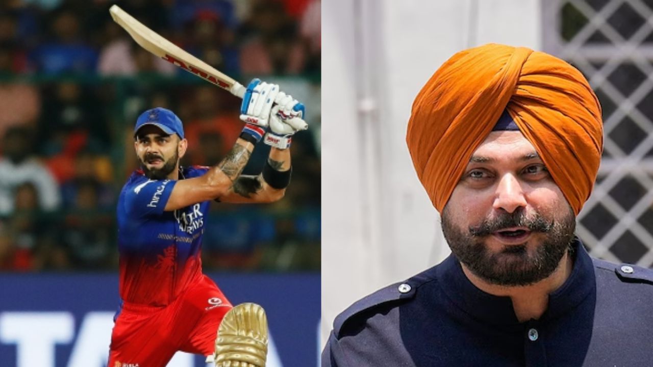 Virat Kohli and Navjot Singh Sidhu