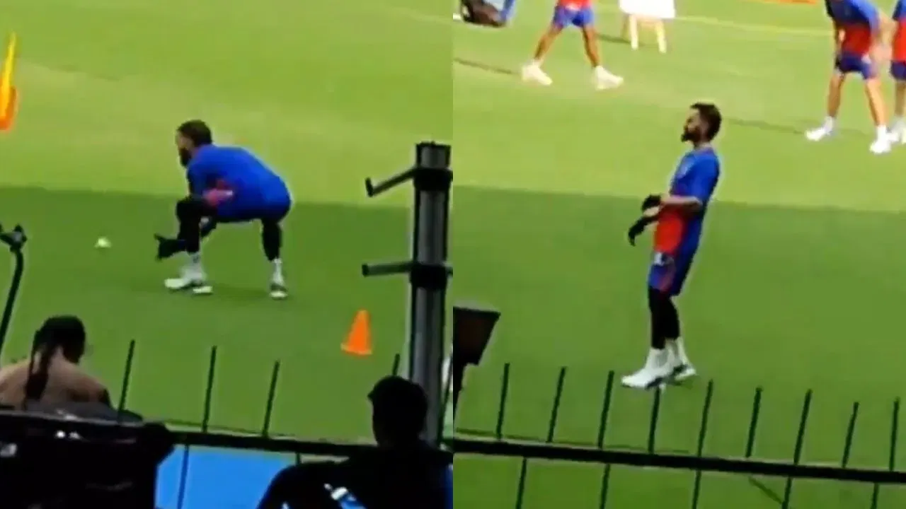 Virat Kohli starts practice for IPL 2024