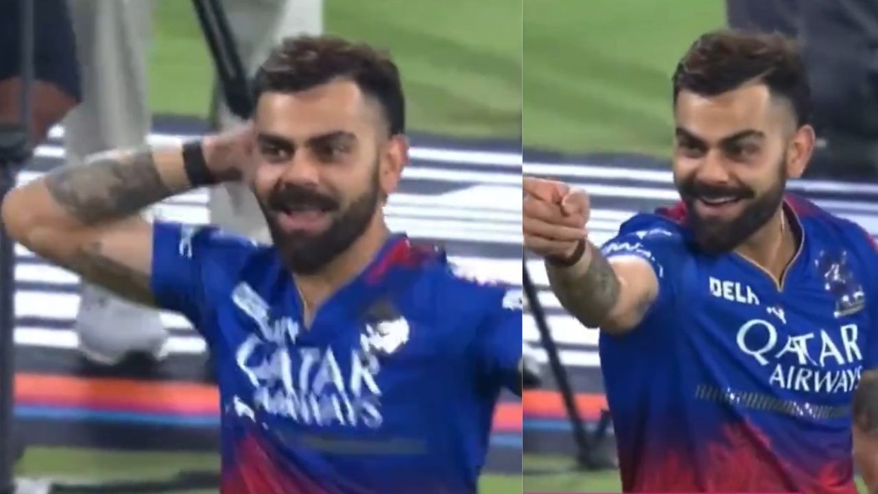 Virat Kohli's hilarious act