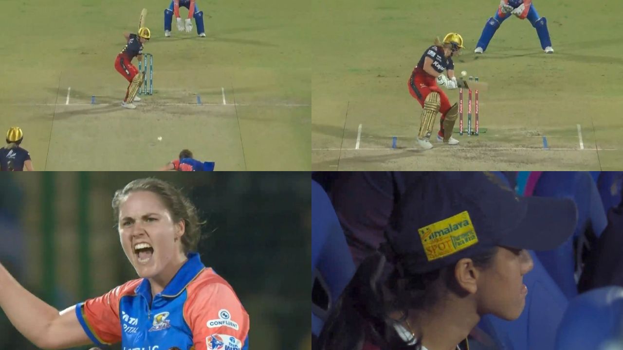 Watch Nat Sciver-Brunt rattles Sophie Molineux's stumps to stun RCB-W in WPL 2024 Eliminator