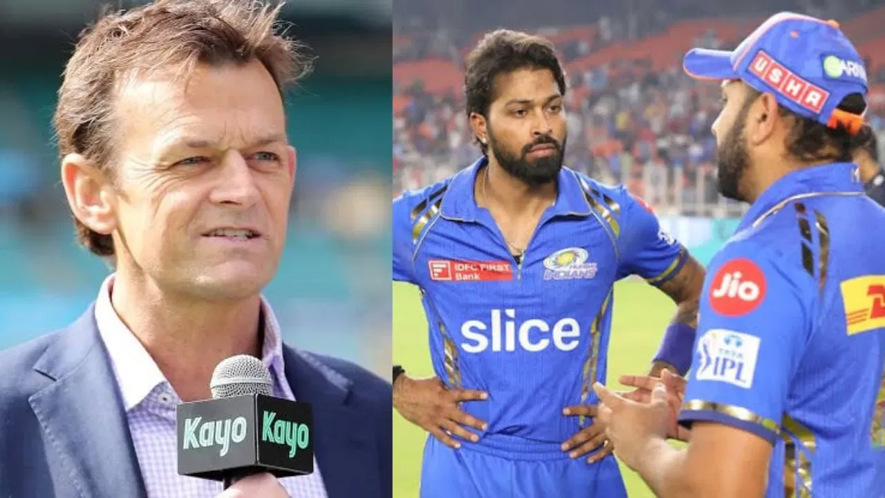 Adam Gilchrist, Rohit Sharma, Hardik Pandya