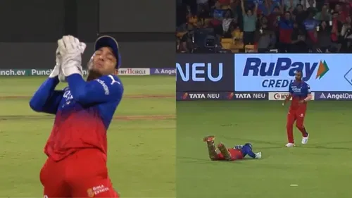 RCB, Anuj Rawat takes stunning catch to dismiss Devdutt Padikkal