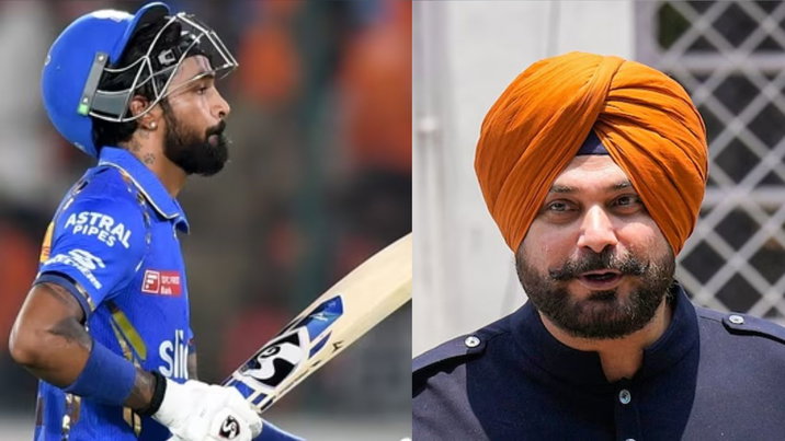 Hardik Pandya and Navjot Singh Sidhu