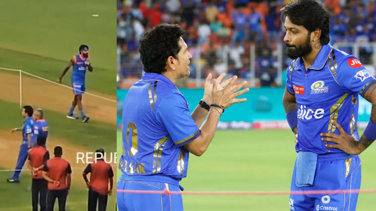 Hardik Pandya ignores Sachin Tendulkar