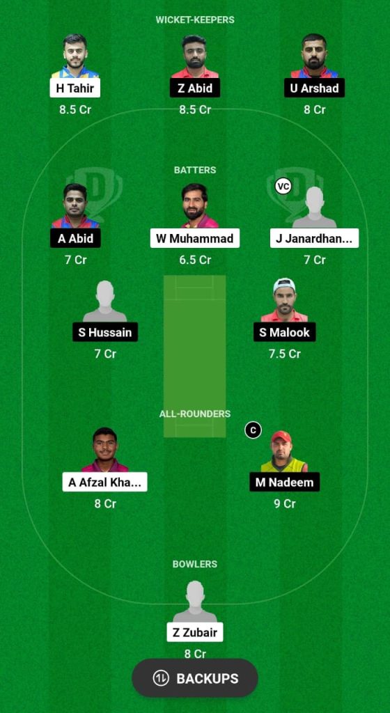 PSS vs TVS Dream11 Prediction Fantasy Cricket Tips Dream11 Team Sharjah Ramadan T20 