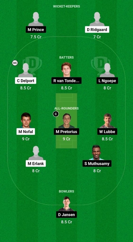 NWD vs TUS Dream11 Prediction Fantasy Cricket Tips Dream11 Team South African T20 Challenge 2024 