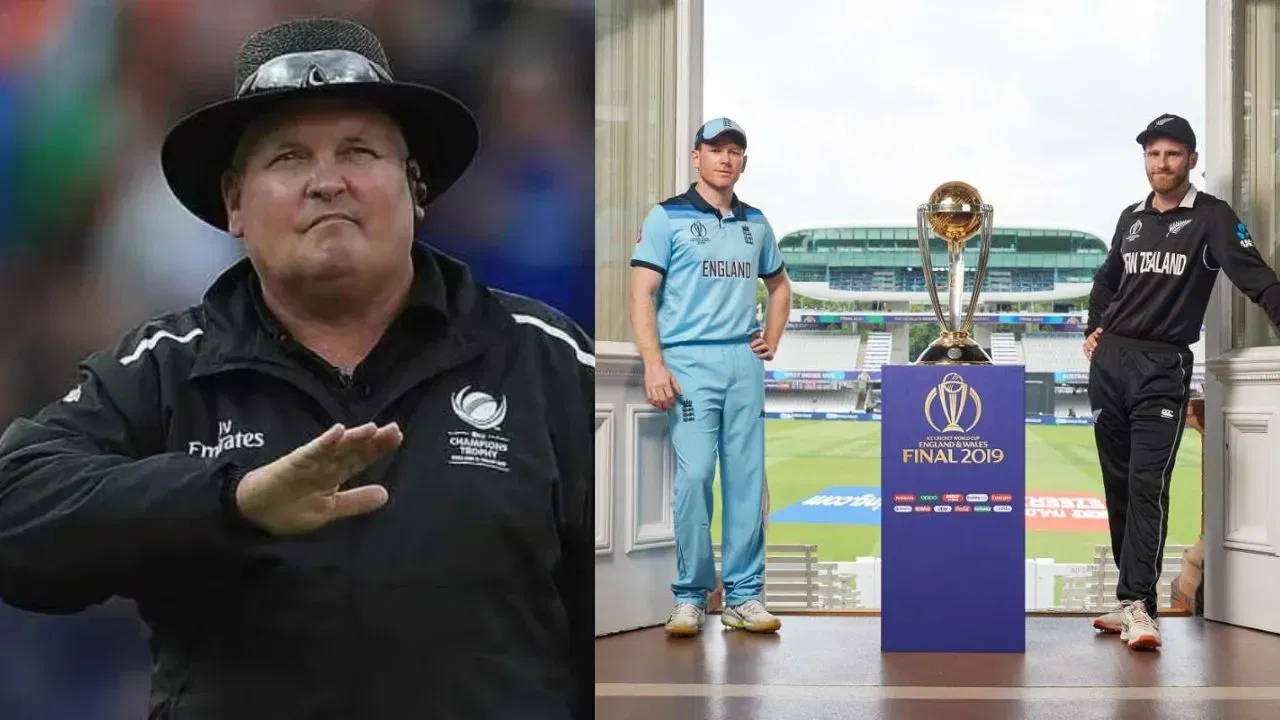 Marais Erasmus, England vs New Zealand ODI World Cup 2019 final umpire Marais Erasmus