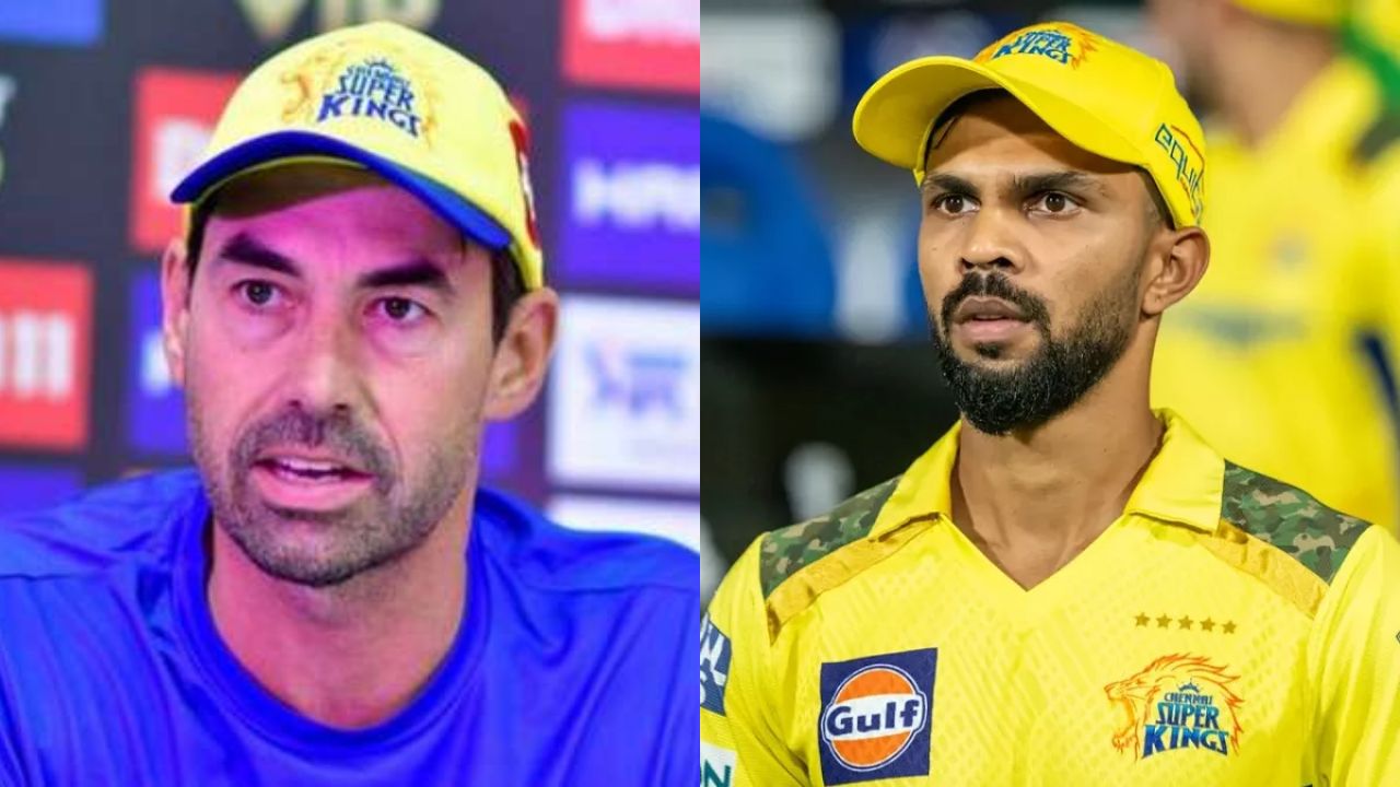 Stephen Fleming and Ruturaj Gaikwad